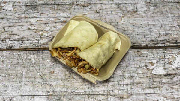 Chicken shawarma wrap
