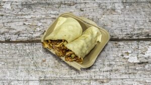 Chicken shawarma wrap