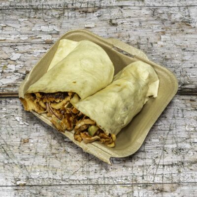 Chicken shawarma wrap
